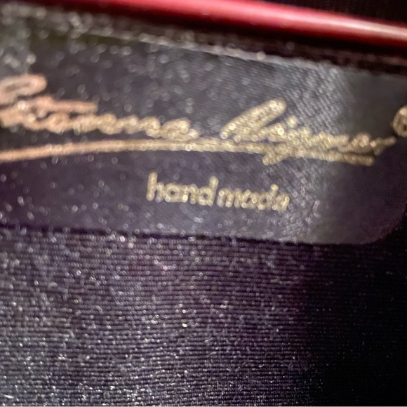 Vintage Etienne Aigner Red Authentic Leather Handbag - Picture 3 of 5